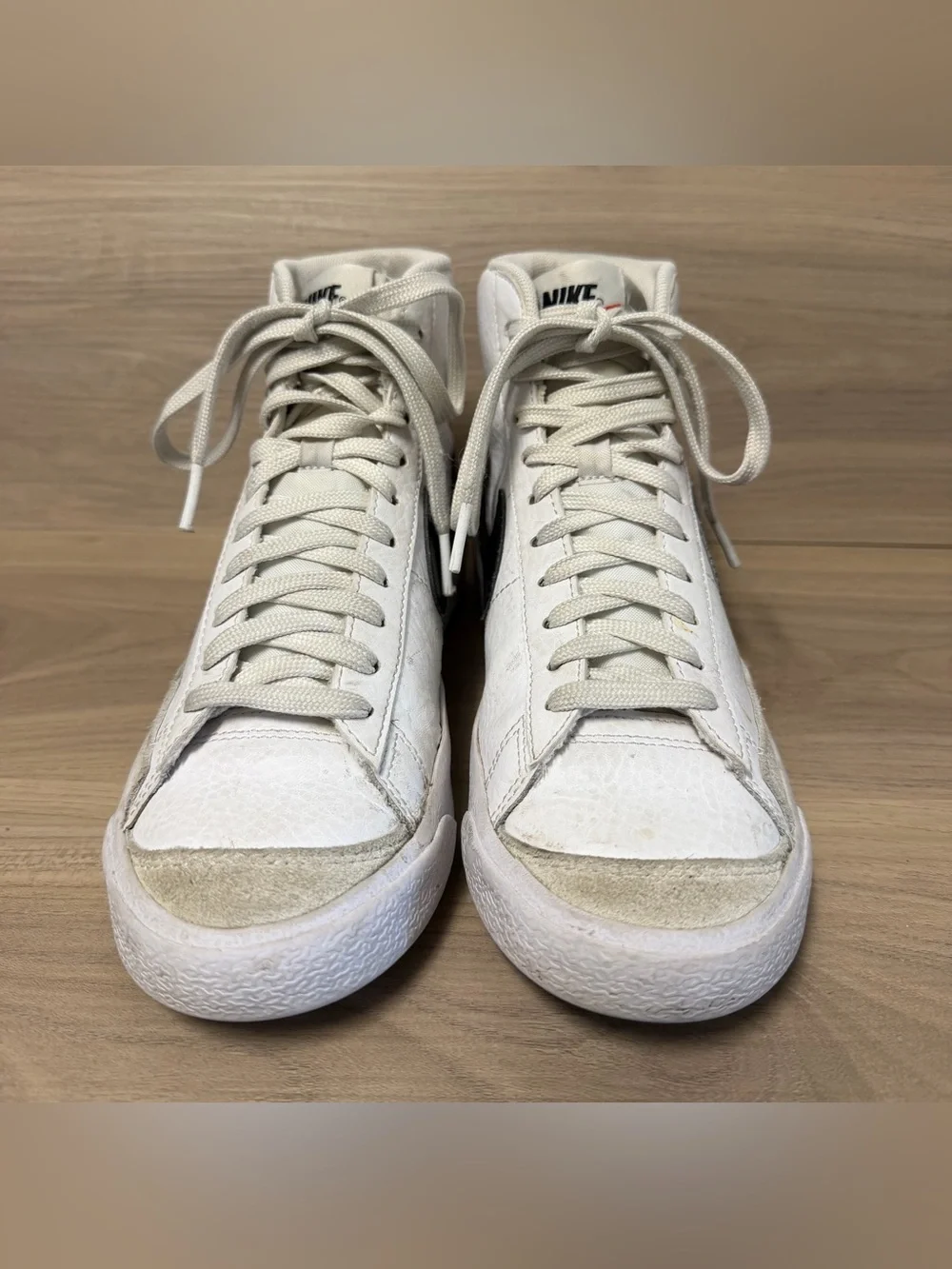 Nike Shoes Kids 5.5Y White Blazer Mid 77 DA4086-100 High Top Suede Trim Classic